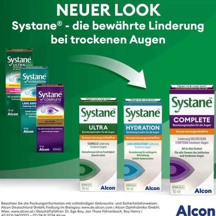Systane Ultra Ben.für d.Augen ohne Konservierungsmittel, 10 ml