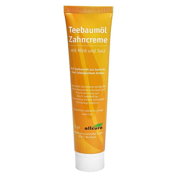 Teebaum Zahncreme, 75 ml