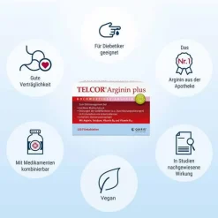 TELCOR® Arginin plus Filmtabletten, 60 St