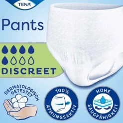 TENA Pants Discreet M bei Inkontinenz, 12 St