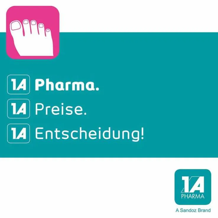 Terbinafin-1A Pharma Nagellack gegen Nagelpilz, 6.6 ml