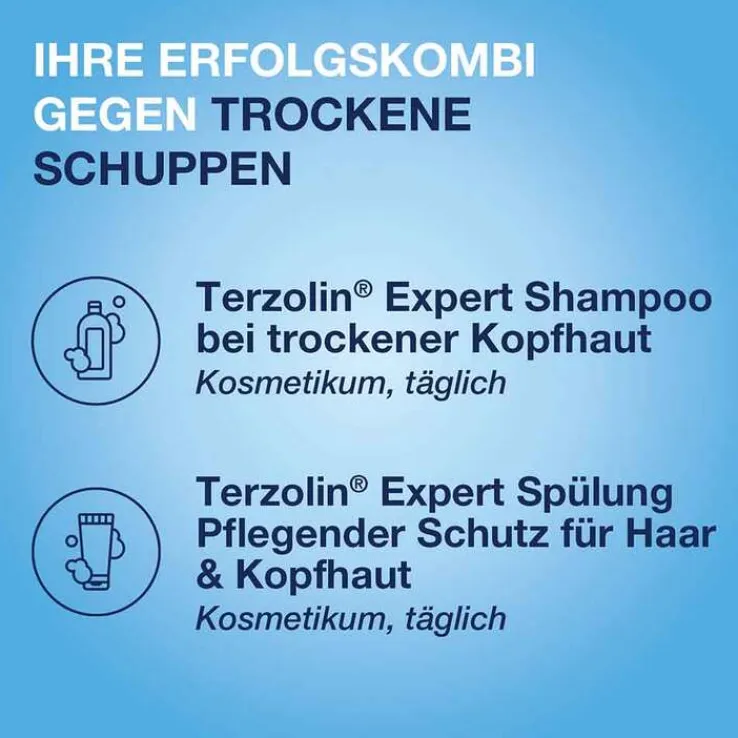 Terzolin Expert Shampoo bei trockener Kopfhaut, 200 ml