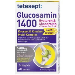 Tetesept Glucosamin 1400 Filmtabletten, 40 St