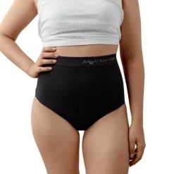 The Support Panty Wochenbett Unterhose XXL schwarz, 1 St