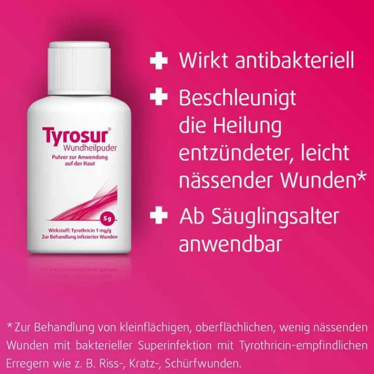 Tyrosur® Wundheilpuder, 5 g
