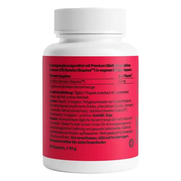 Ubichinol Coq 10 Kapseln 50 mg, 60 St