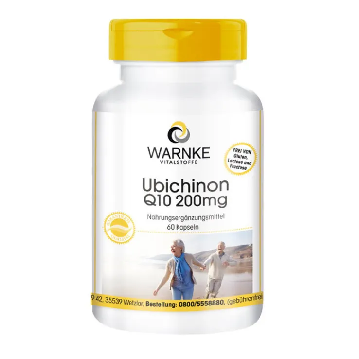 Ubichinon Q10 200 mg Kapseln, 60 St