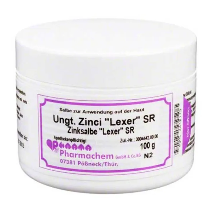 Unguentum Zinci Lexer SR, 100 g