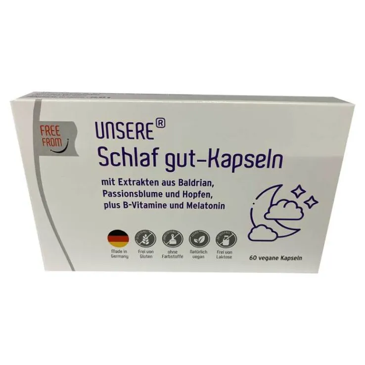 Unsere Schlaf gut-Kapseln, 60 St