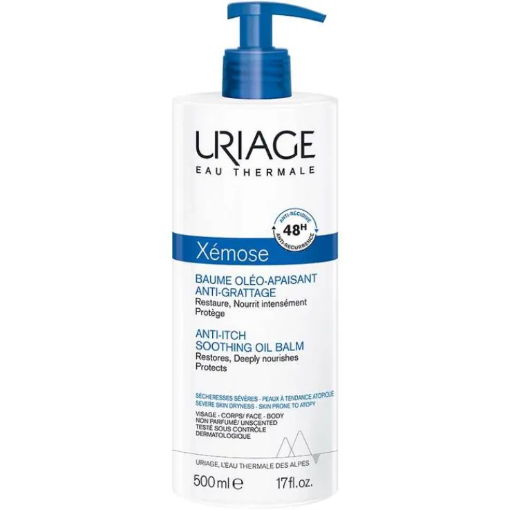 Uriage Xemose lindernder Öl-Balsam gegen Juckreiz, 500 ml