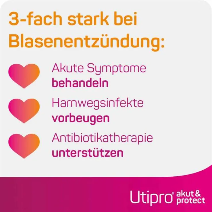 Utipro® akut & protect Kapseln, 30 St