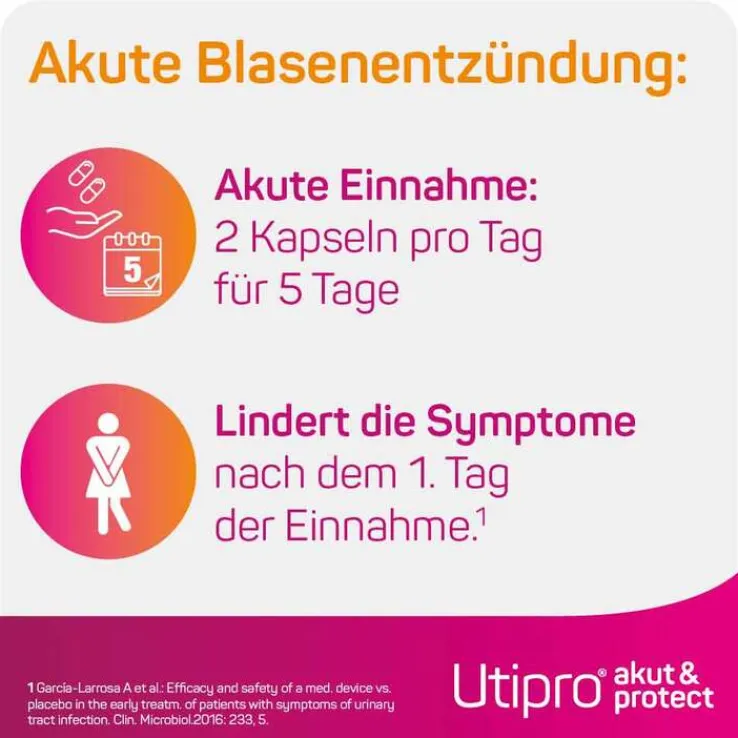 Utipro® akut & protect Kapseln, 30 St