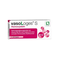 VasoLoges S Homocystein Dragees, 30 St