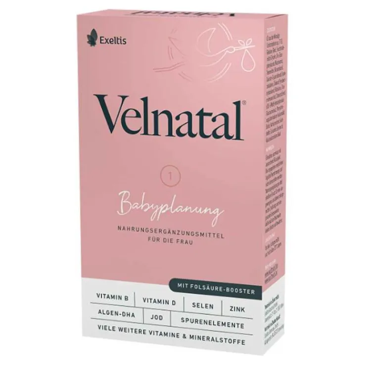 Velnatal Babyplanung Weichkapseln, 90 St