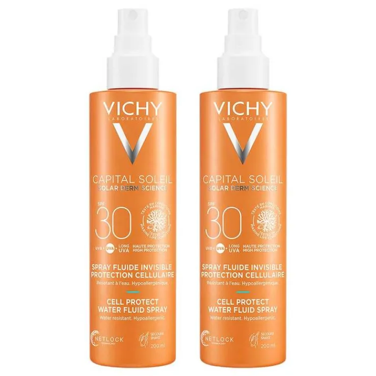 Vichy Capital Soleil Cell Protect Spray LSF 30 , 2x200 ml