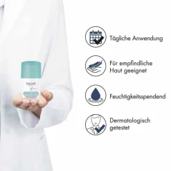 Vichy Deo Roll-on Anti-Transpirant 48h, 50 ml