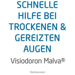 Visiodoron Malva Augentropfen in Monodosen, 20X0.4 ml