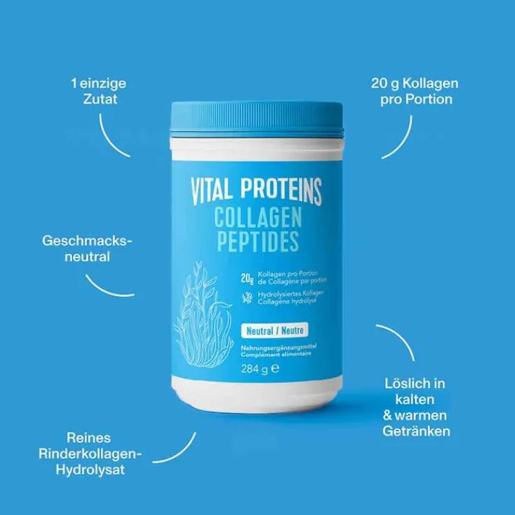 Vital Proteins Collagen Peptides neutral Pulver, 284 g