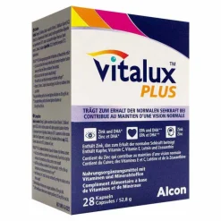 Vitalux Plus Lutein und Omega 3 Kapseln, 28 St