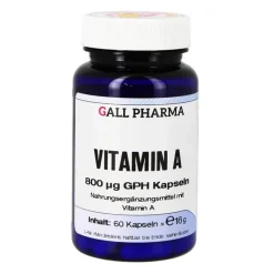 Vitamin A 800 µg GPH Kaps, 60 St