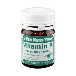 Vitamin A 800 µg RE Kapseln, 120 St