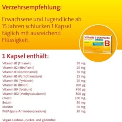 Vitamin B Complete Hevert all-in-one Kapseln, 60 St
