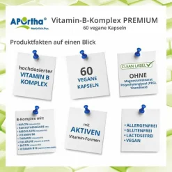 Vitamin B Komplex Premium Tabletten, 60 St