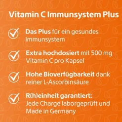 Vitamin C Immunsystem Plus Kapseln, 120 St