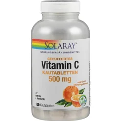 Vitamin C Kautabletten 500 mg Orange, 100 St