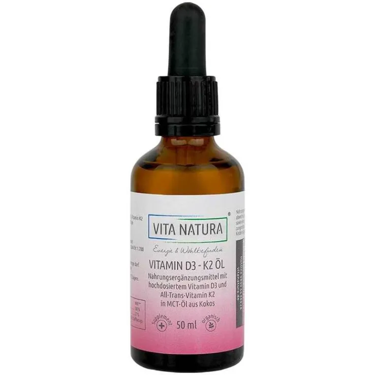 Vitamin D3 / K2 1000 I.E. / 20 µg Tropfen, 50 ml