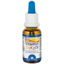 Vitamin D3 K2 Öl Dr. Jacobs Tropfen, 20 ml