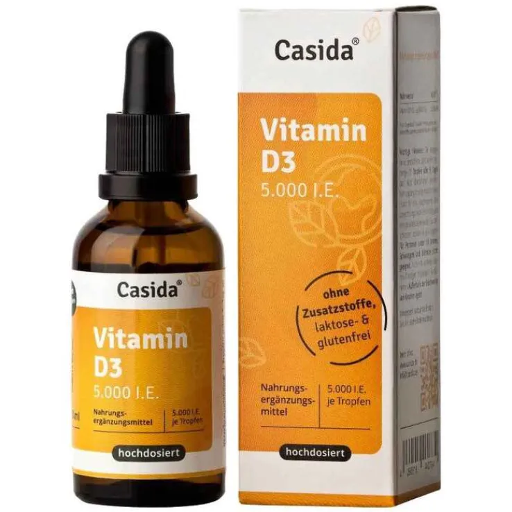 Vitamin D3 Tropfen 5000 I.E., 50 ml