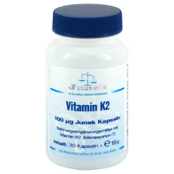 Vitamin K2 100 ug Junek Kapseln, 30 St