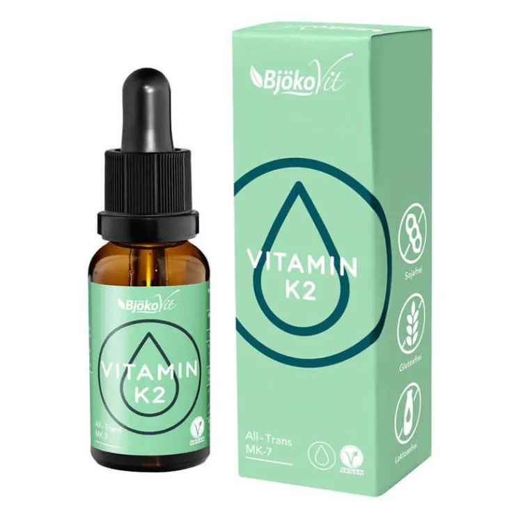 Vitamin K2 MK7 all-trans 100 µg vegan Tropfen, 20 ml