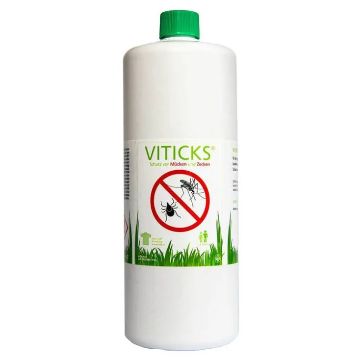 VITICKS Schutz vor Mücken und Zecken Nachfüllflasche, 1000 ml