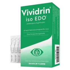 Vividrin iso EDO antiallergische Augentropfen, 20X0.5 ml