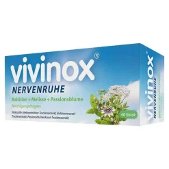 vivinox® Nervenruhe Beruhigungsdragees bei Unruhe und Einschlafstörungen, 40 St