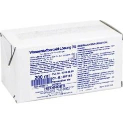 Wasserstoffperoxid-Lösung 3% Standardzulassung, 200 ml