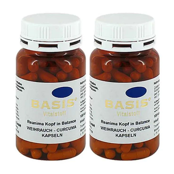Weihrauch Curcuma Kapseln, 200 St