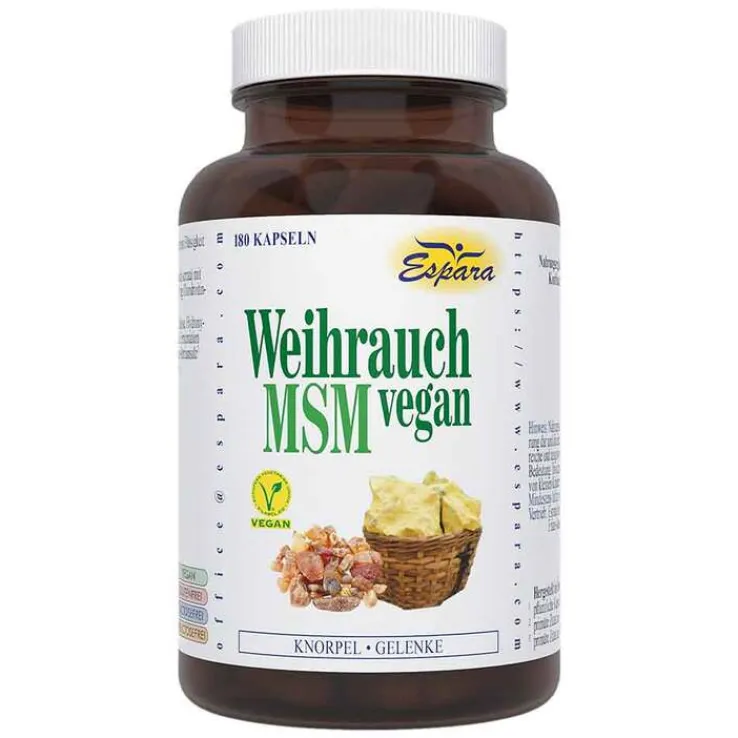 Weihrauch MSM vegan Kapseln, 180 St