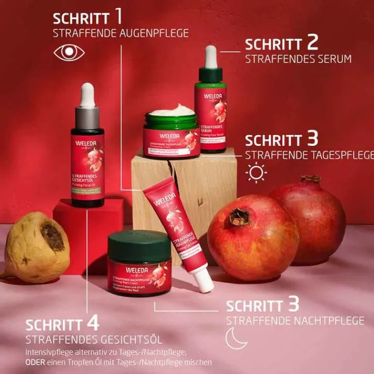 Weleda straffendes Serum Granatapfel & Maca, 30 ml
