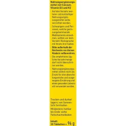 Wepa Calcium + D3 + K2 Tabletten, 30 St