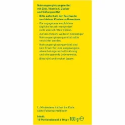 Wepa Salbei + Honig + Vitamin C + Zink Pulver, 10X10 g