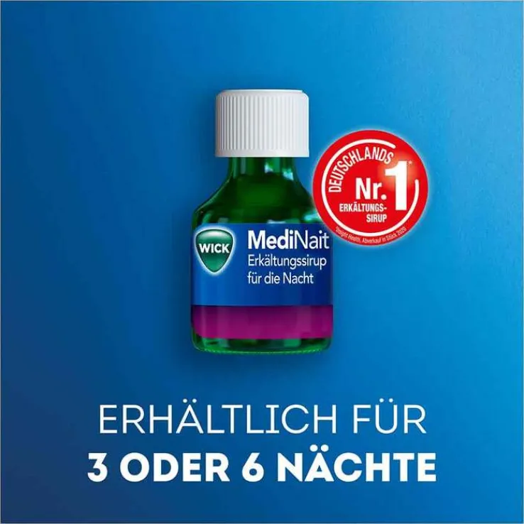 WICK MediNait Erkältungssirup für die Nacht, 180 ml