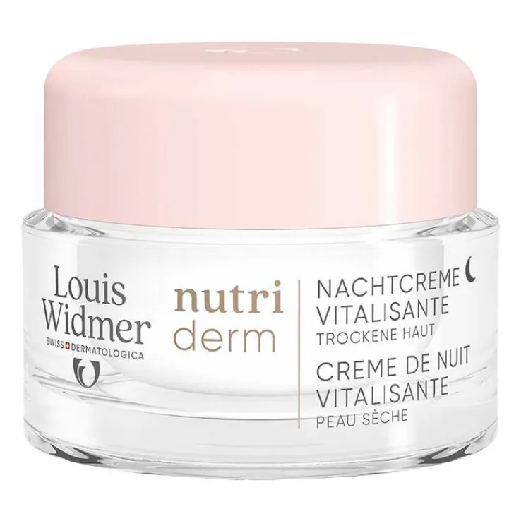 Widmer nutriderm Nachtcreme Vitalisante ohne Parfum, 50 ml