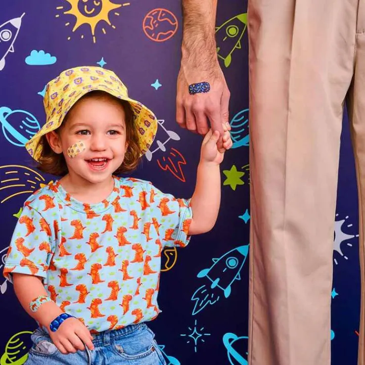 Wild Stripes Kids sensitive Space Int Pflaster, 20 St