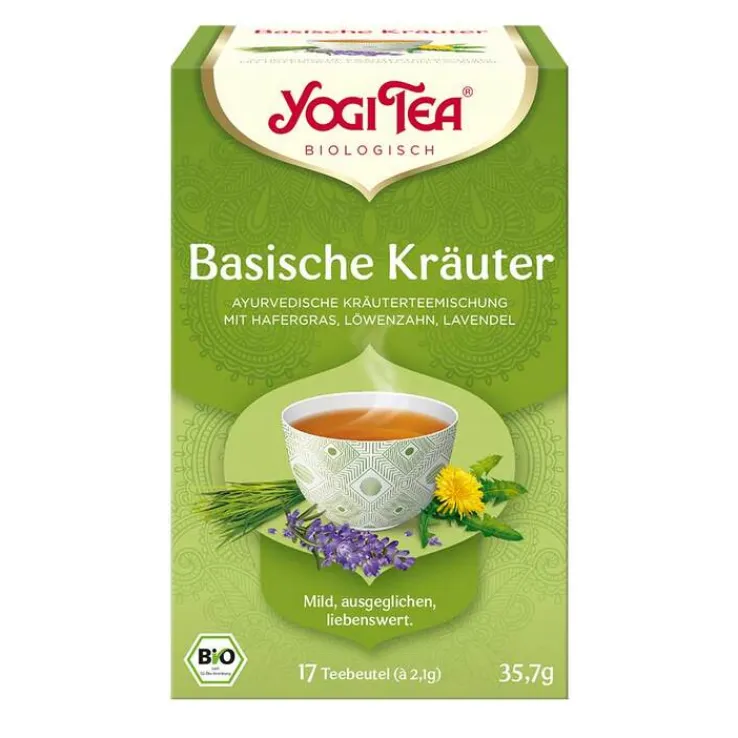 Yogi Tea Basische Kräuter Teebeutel, 17X2.1 g