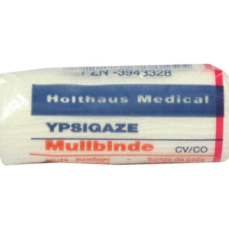 Ypsigaze Mullbinde 6cmx4m, 1 St