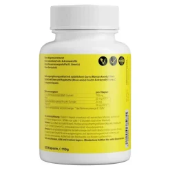 Zeinpharma Ferroleaf Ultra + C 22 mg Kapseln, 120 St