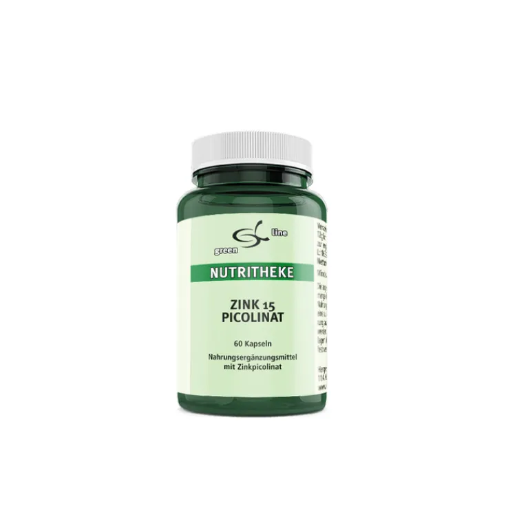 Zink 15 Picolinat Kapseln mit 15 mg Zink, 60 St